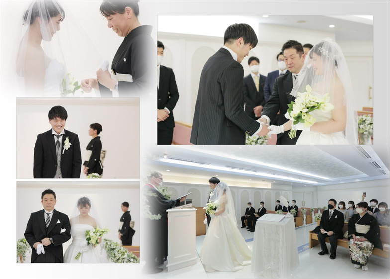 5頁目：結婚式アルバム