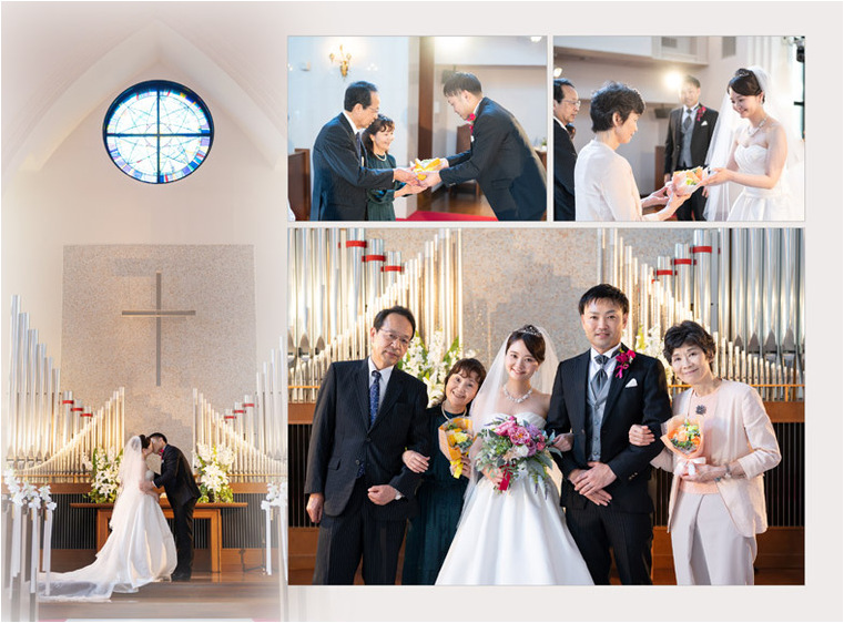 7頁目：結婚式アルバム