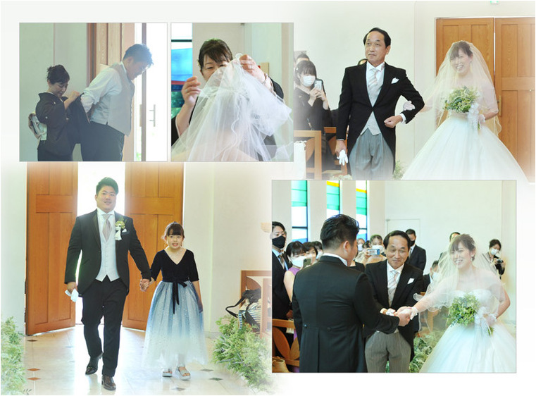 4頁目：結婚式アルバム