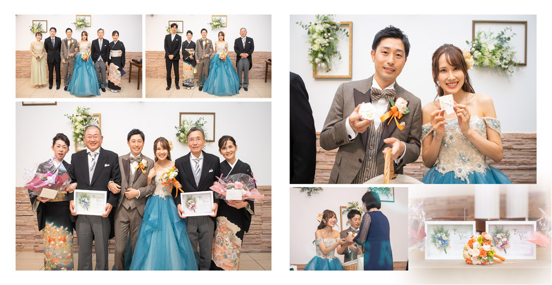 19頁目：結婚式アルバム