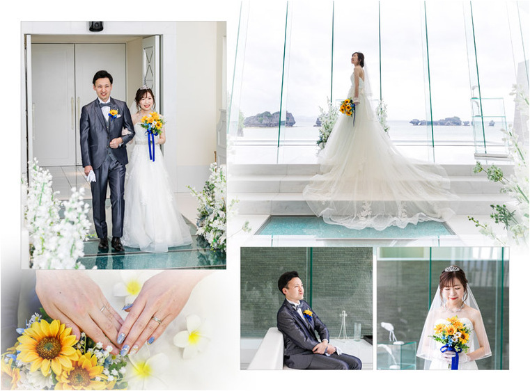 6頁目：結婚式アルバム