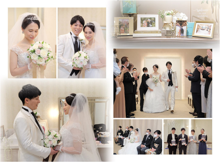 7頁目：結婚式アルバム