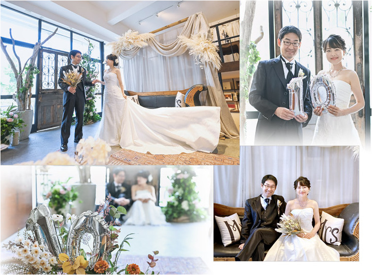 6頁目：結婚式アルバム