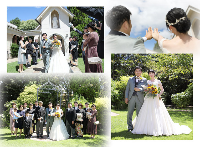 7頁目：結婚式アルバム