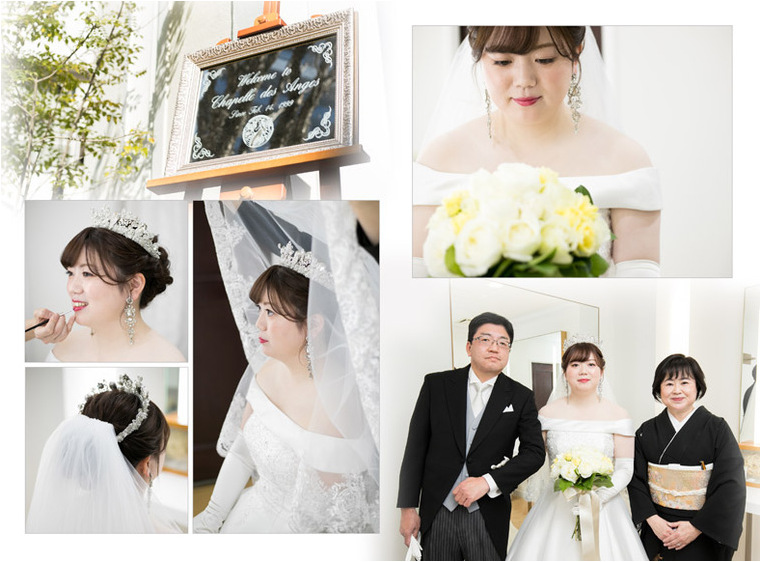 2頁目：結婚式アルバム