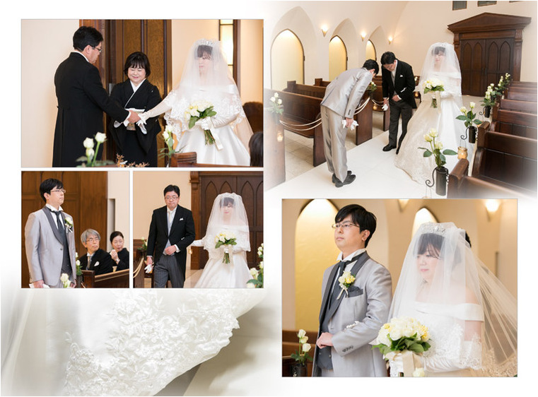 5頁目：結婚式アルバム