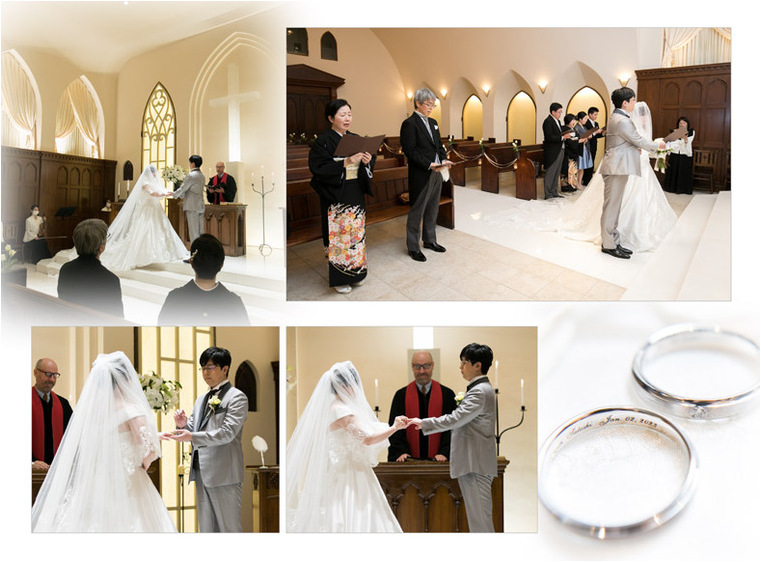 6頁目：結婚式アルバム