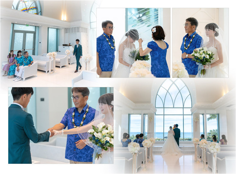 4頁目：結婚式アルバム