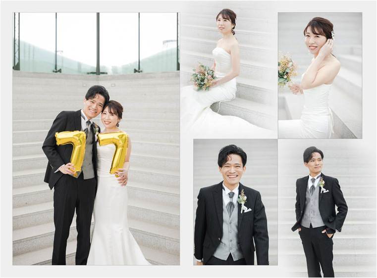 5頁目：結婚式アルバム