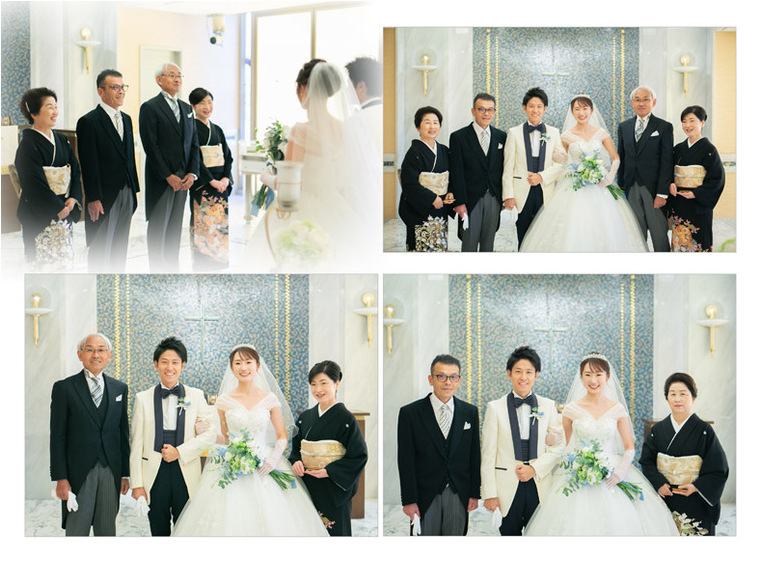 4頁目：結婚式アルバム