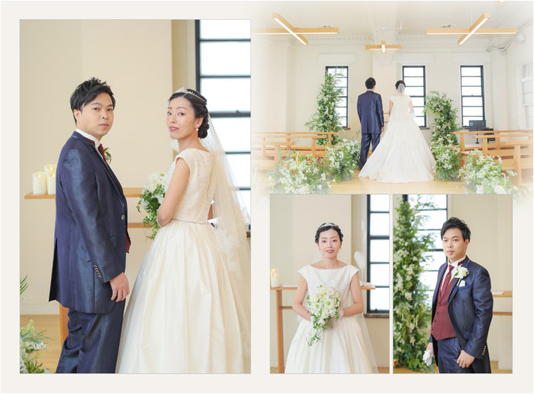 3頁目：結婚式アルバム