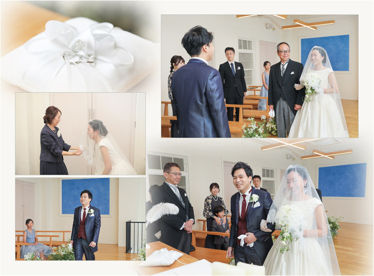 4頁目：結婚式アルバム