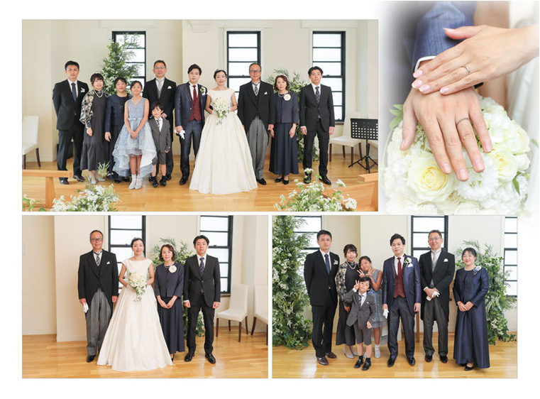 7頁目：結婚式アルバム