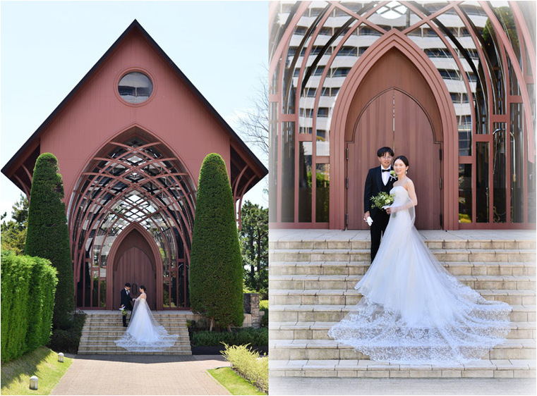 2頁目：結婚式アルバム