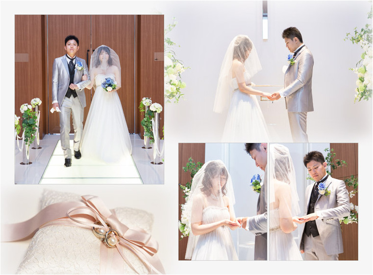 2頁目：結婚式アルバム