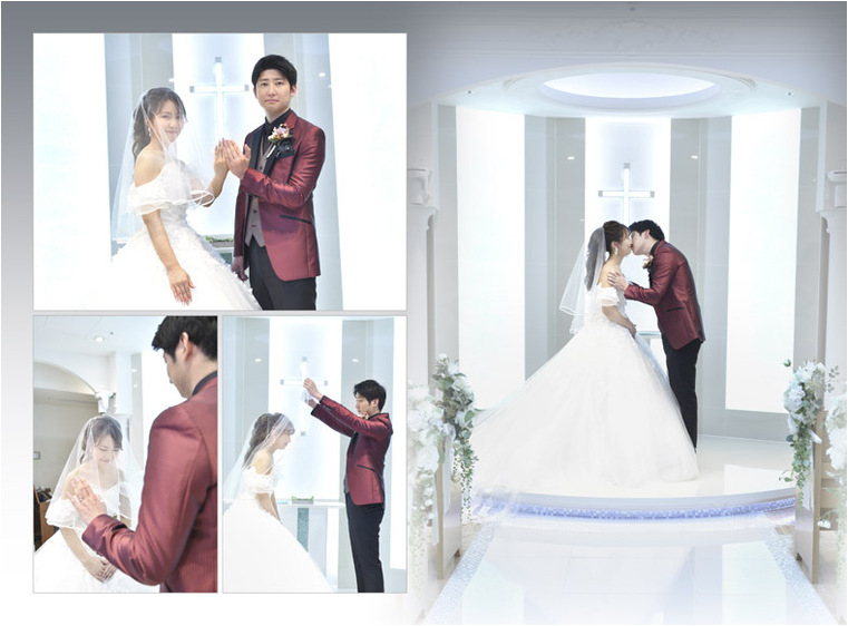 6頁目：結婚式アルバム