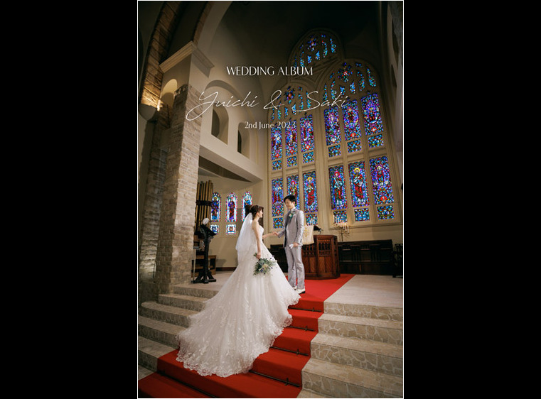1頁目：結婚式アルバム