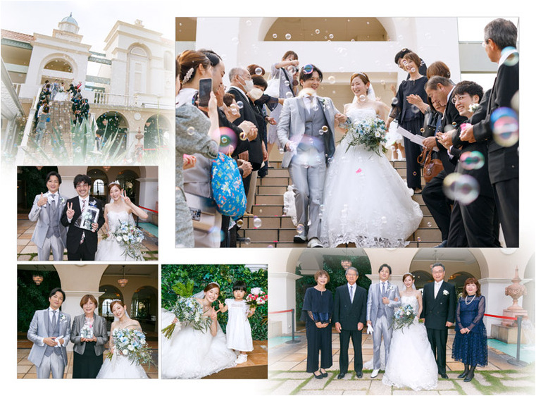 5頁目：結婚式アルバム