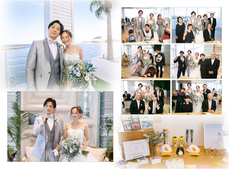6頁目：結婚式アルバム