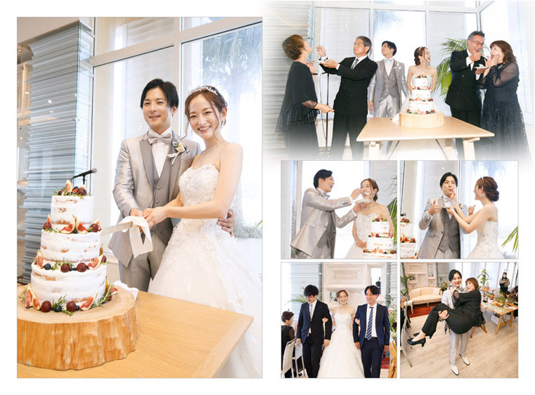 7頁目：結婚式アルバム