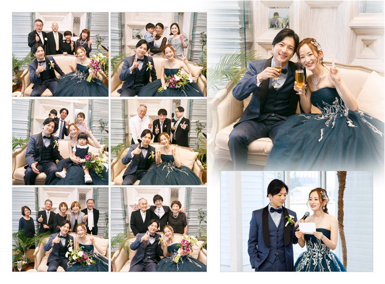 9頁目：結婚式アルバム
