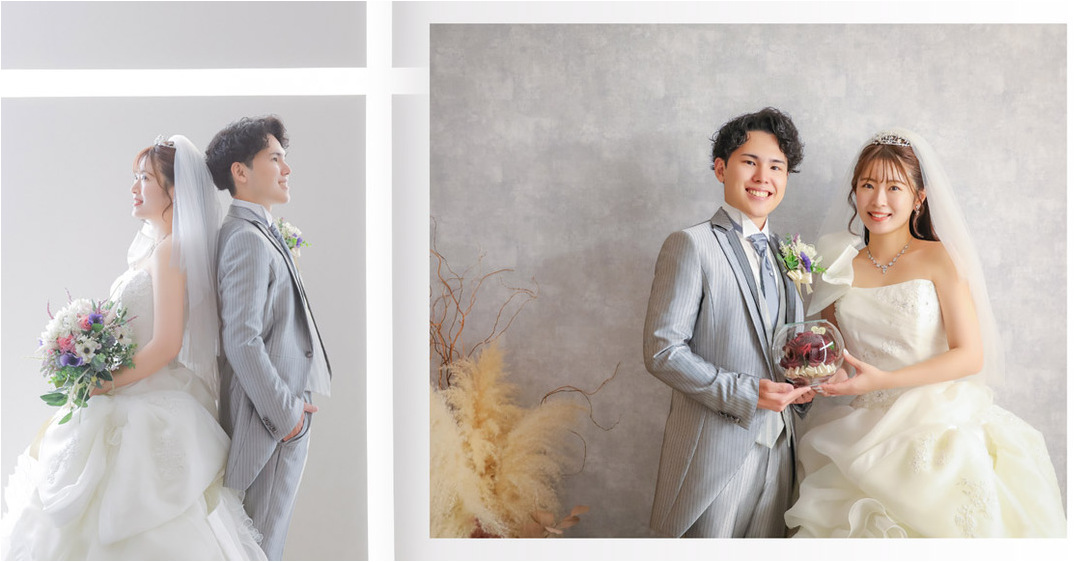 5頁目：結婚式アルバム