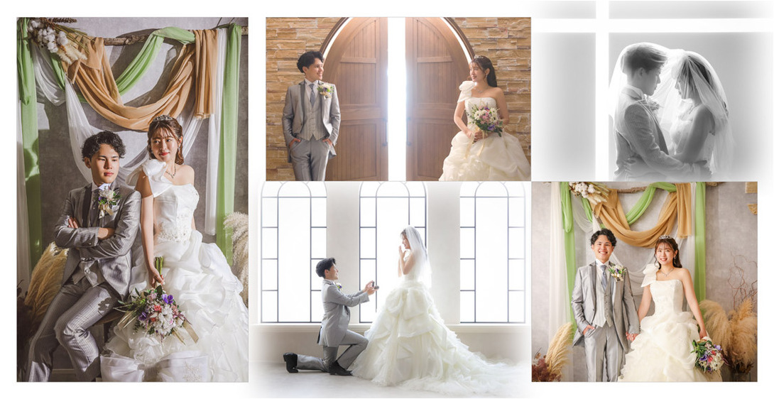 6頁目：結婚式アルバム