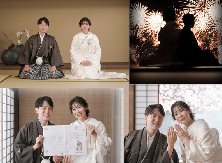 8頁目：結婚式アルバム