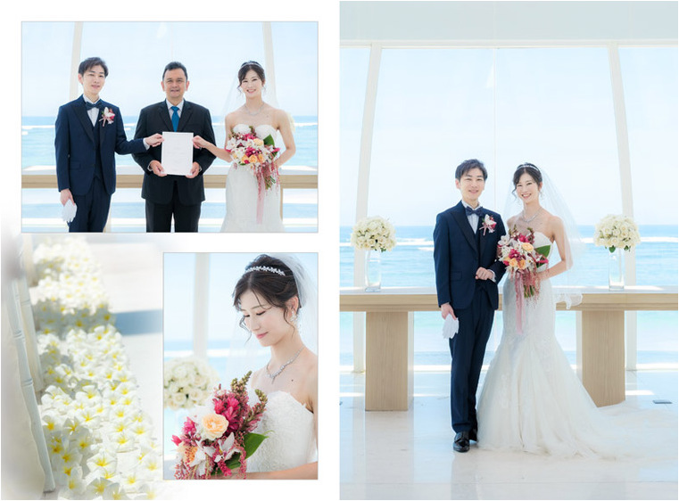 5頁目：結婚式アルバム