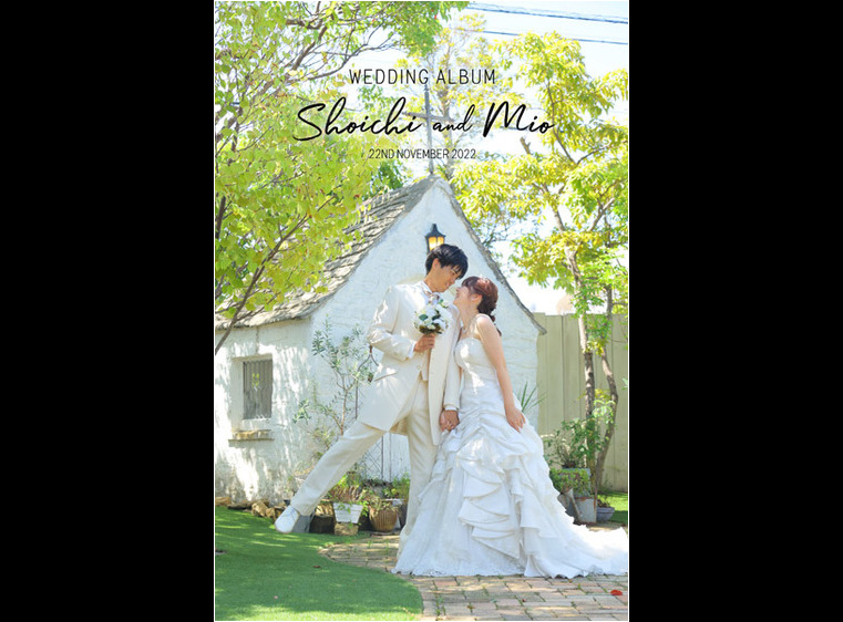 1頁目：結婚式アルバム