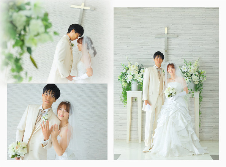 2頁目：結婚式アルバム