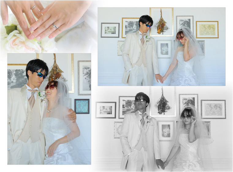4頁目：結婚式アルバム