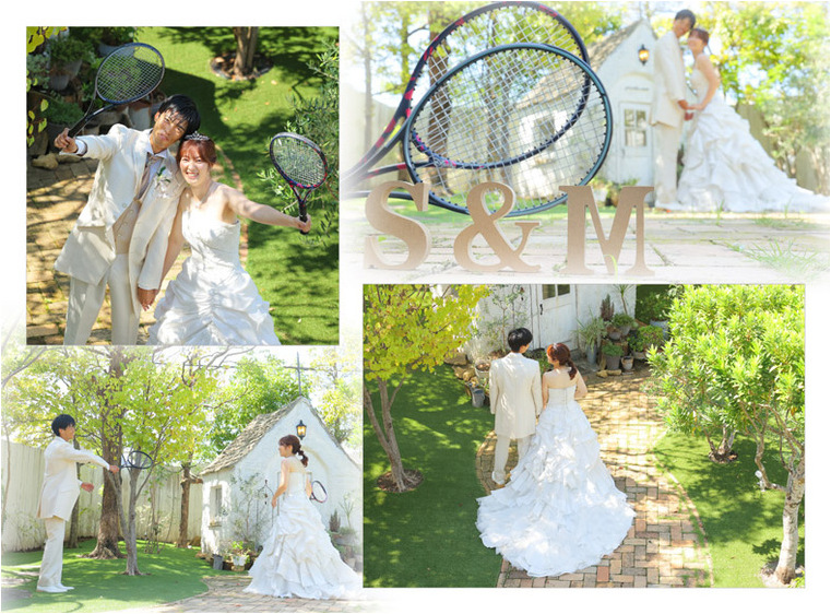 6頁目：結婚式アルバム