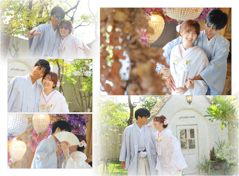 8頁目：結婚式アルバム