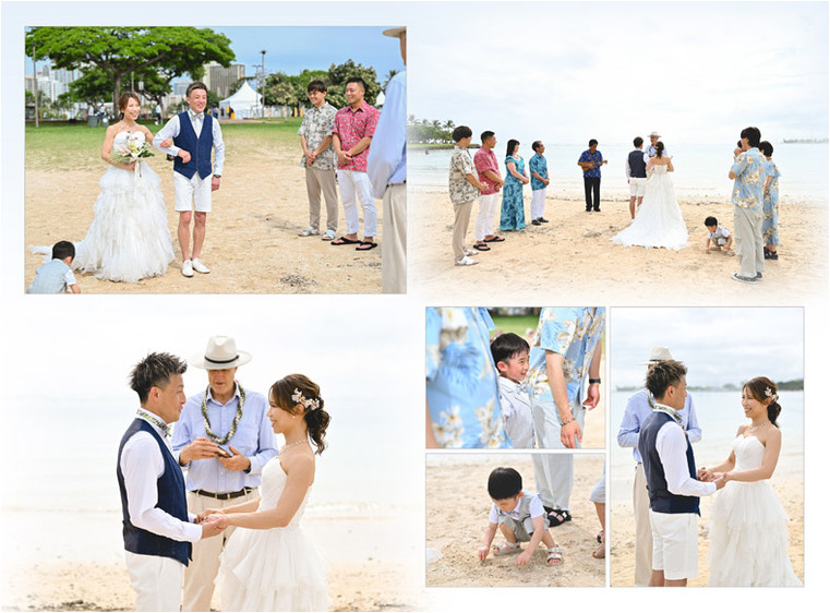 2頁目：結婚式アルバム