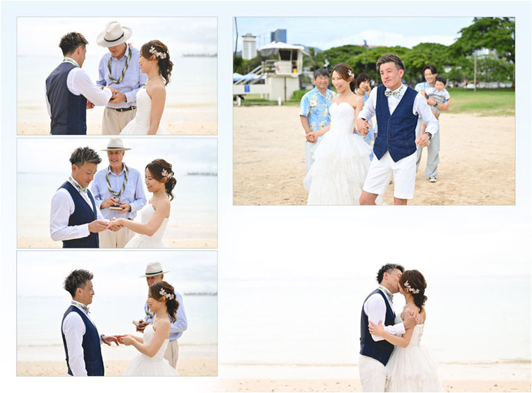 3頁目：結婚式アルバム