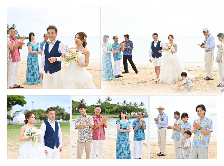 4頁目：結婚式アルバム
