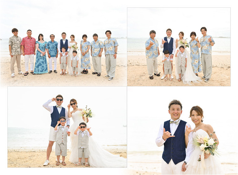 6頁目：結婚式アルバム