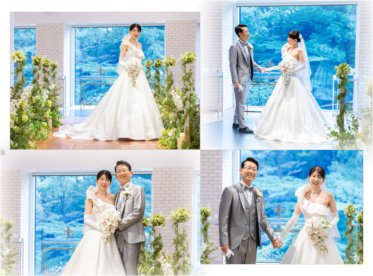 3頁目：結婚式アルバム