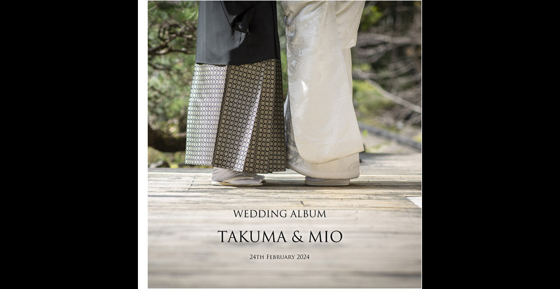 1頁目：結婚式アルバム