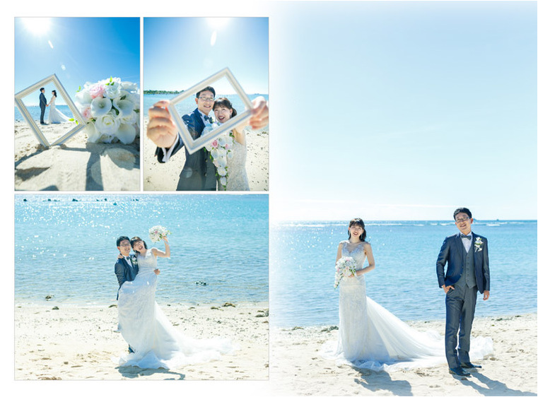 3頁目：結婚式アルバム