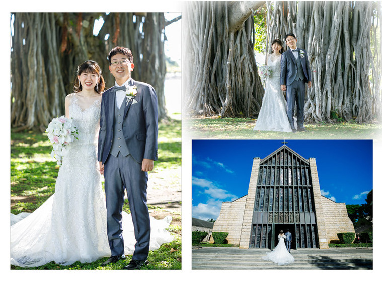 8頁目：結婚式アルバム