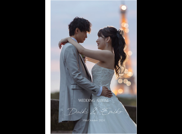 1頁目：結婚式アルバム