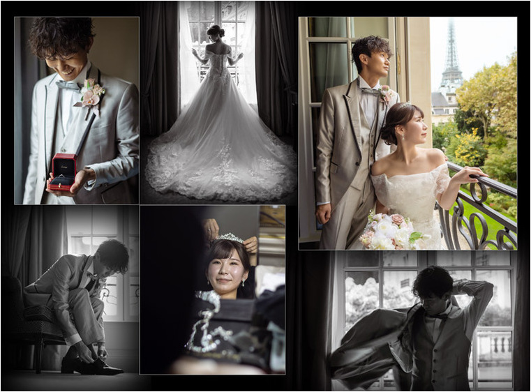 2頁目：結婚式アルバム