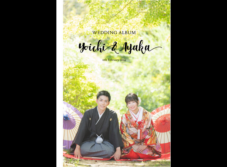 1頁目：結婚式アルバム