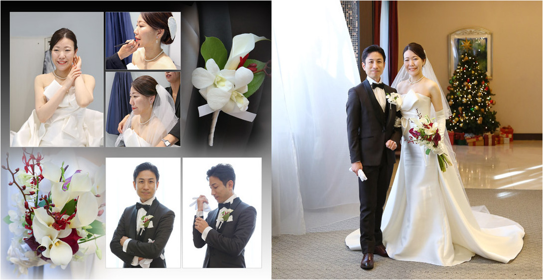 2頁目：結婚式アルバム