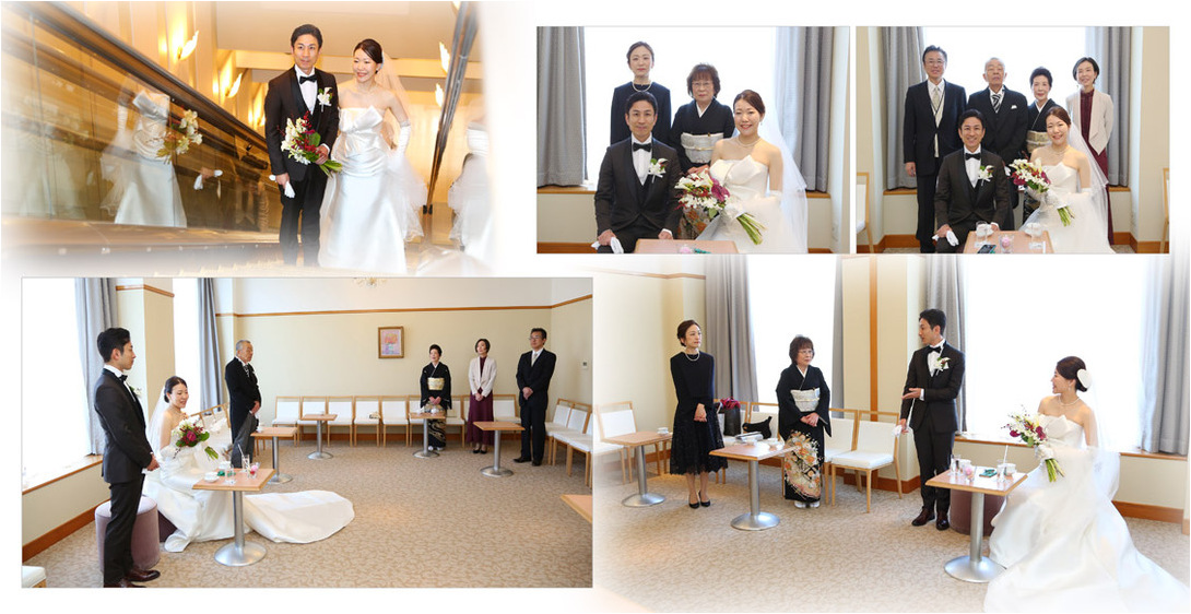 4頁目：結婚式アルバム