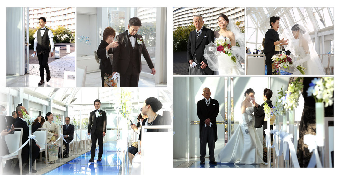 5頁目：結婚式アルバム
