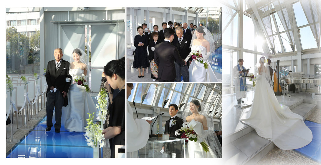 6頁目：結婚式アルバム