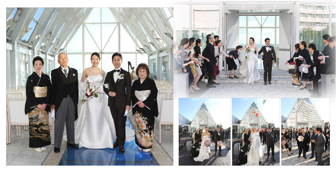 8頁目：結婚式アルバム